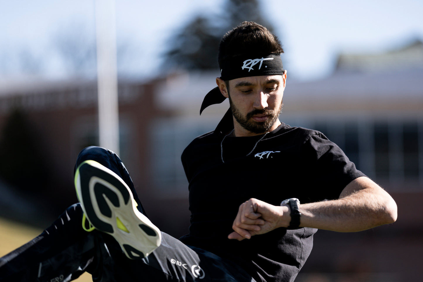 001 Tie Back Headband